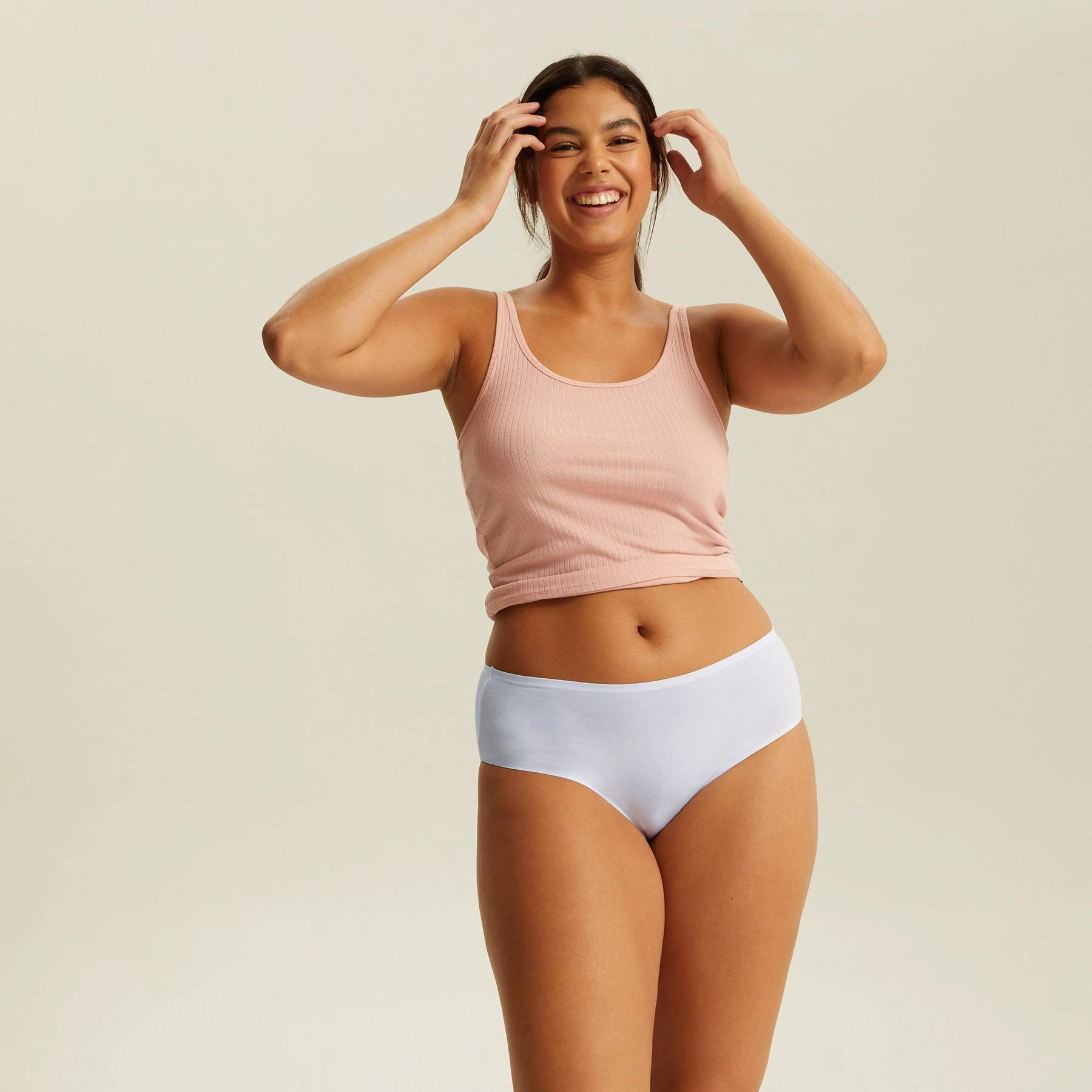 Culotte Haute One Size Star White JUST ONE MICRO 6 Culotte Haute One Size Star White JUST ONE MICRO – Image 4