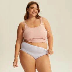 Culotte Très Haute One Size Star White JUST ONE COTON -Lingerie Divine Boutique BL04601 016 WEB 3