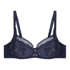 Soutien-gorge Emboîtant Avec Armatures Marine CAPRI