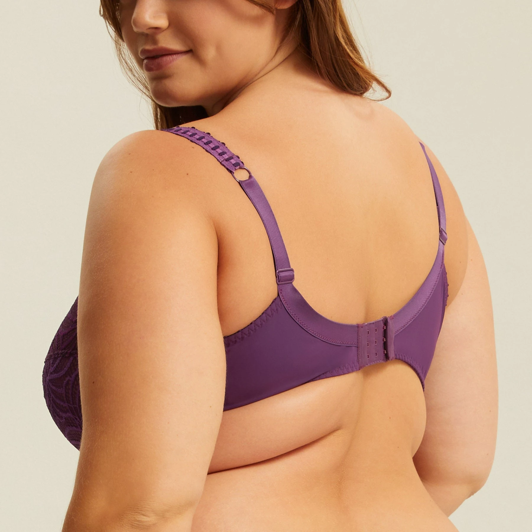 Soutien-gorge Emboîtant Avec Armatures Violet PAMPELUNE HARMONY 4 Soutien-gorge Emboîtant Avec Armatures Violet PAMPELUNE HARMONY – Image 2