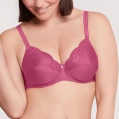 Soutien-gorge Emboîtant Avec Armatures Rose Indien Emily -Lingerie Divine Boutique BL2301S 07C WEB 11