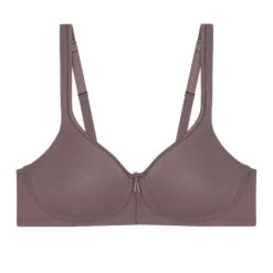 Devant 16 Soutien-gorge Sans Armatures Taupe Moulded Convertible